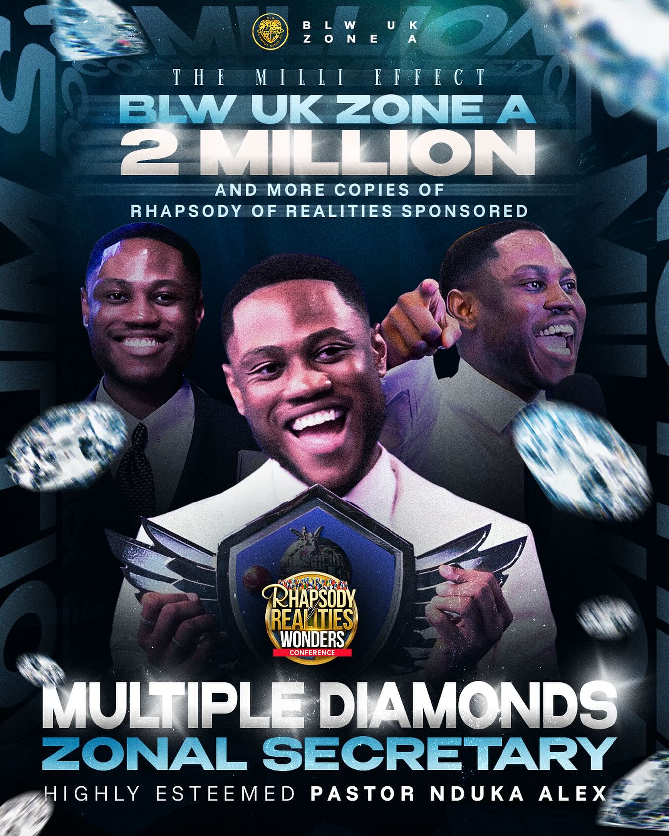 The Milli Effect - BLW UK Zone A 2 Million copies of Rhapsody of Realities sponsored